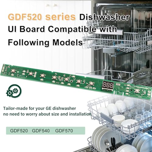 UI Board Compatible with GE GDF520