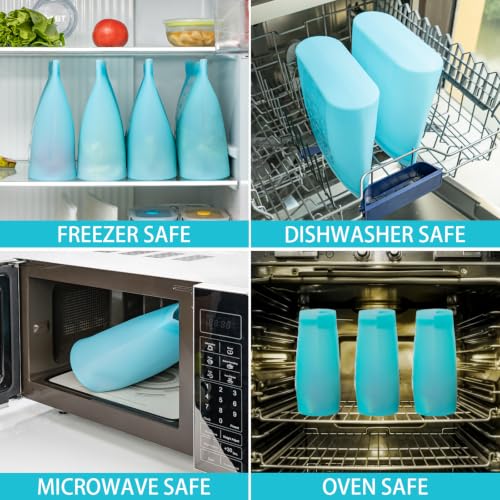 Reusable Food Storage Bags Extra Large (4 Count)