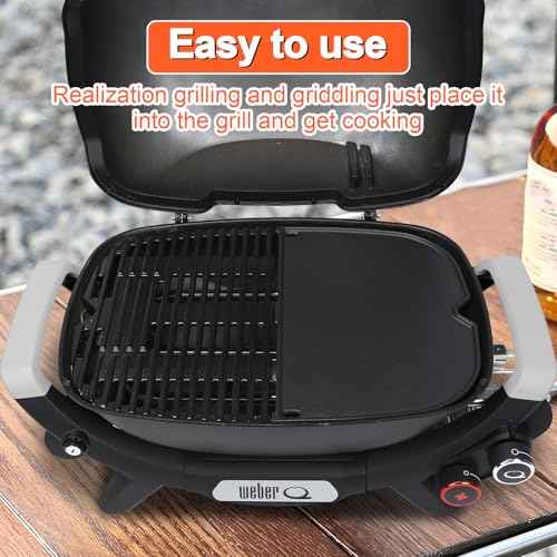 Cast Iron Griddle for Weber Q2000N