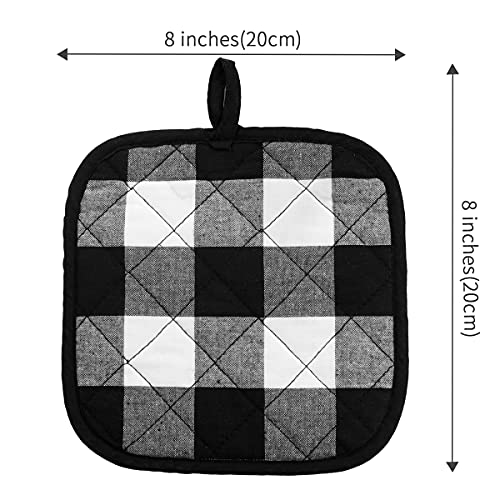 4 Pack Pot Holders for Kitchen Clearance (4 Count)