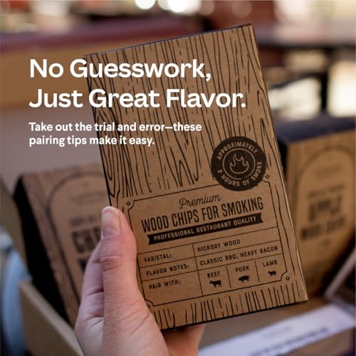 Large Wood Smoking Chips for Smoker