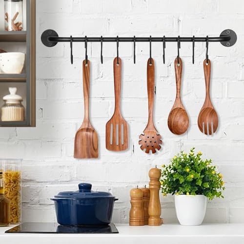 Wooden Spoons for Cooking Non (5 Count)