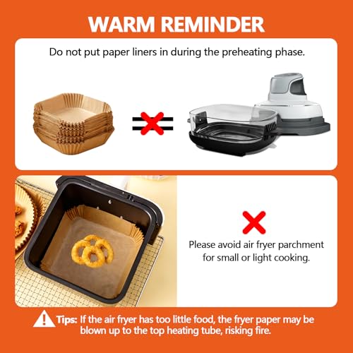 Parchment Liners for Ninja Crispi Air Fryer