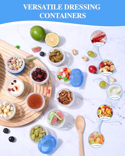 Salad Dressing Containers (8 Count)