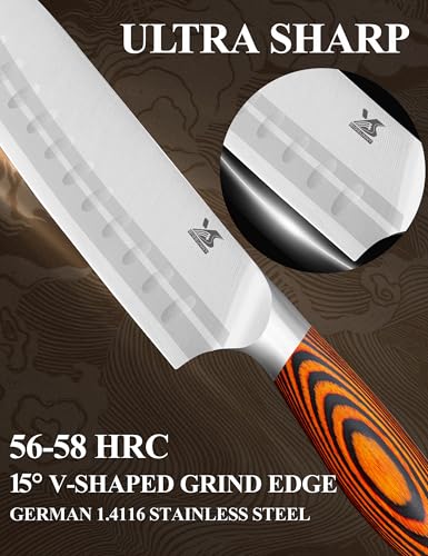 7 PCS Kitchen Knife Set (7 Count)