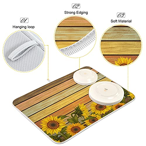 Super Absorbent Dish Drying Mat