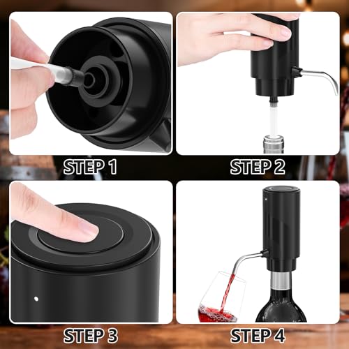 Fathers Day Gift Wine Aerator Electric Decanter