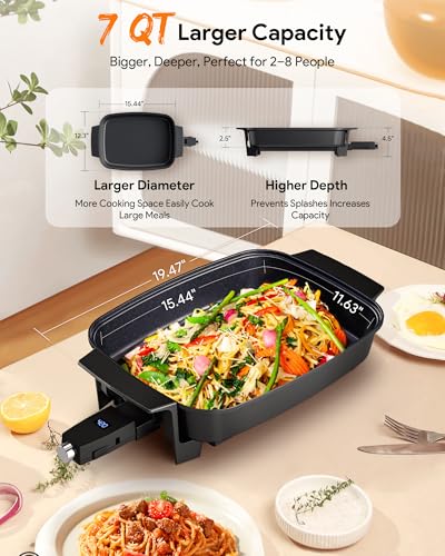Medley XL Digital Electric Skillet