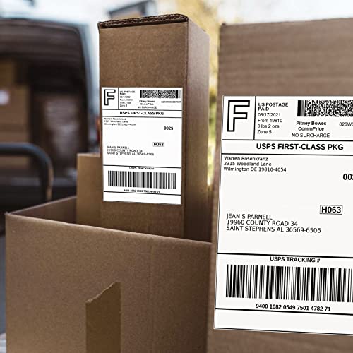 80 Rolls 4x6 Direct Thermal Shipping Labels