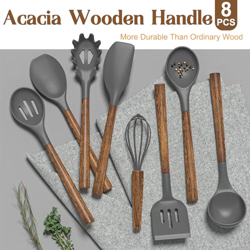 Silicone Cooking Utensil Set (8 Count)