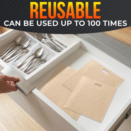 6 Pack Toaster Bags Reusable (6 Count)