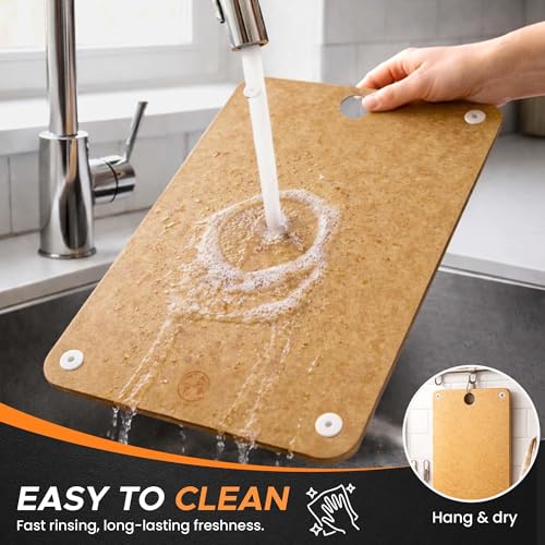 Earth’s Dreams Composite Wood Cutting Board 17” x 12” (3 Count)