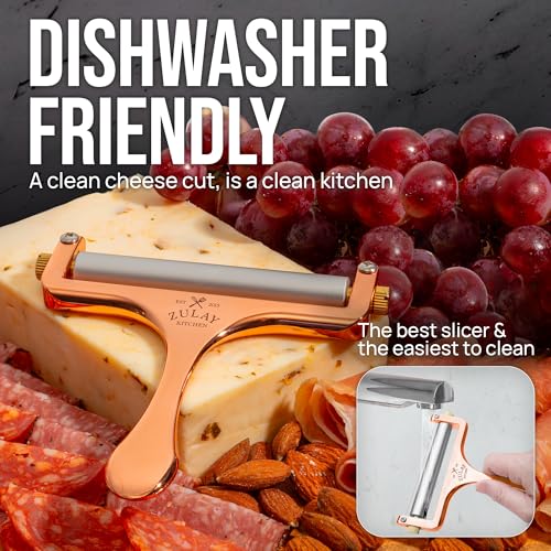 Zulay Adjustable Cheese Slicer