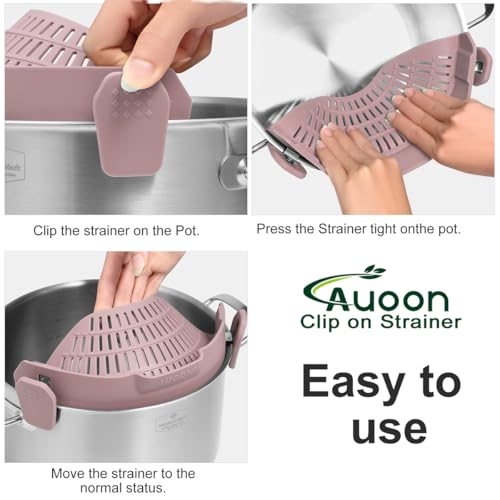 Pot Strainer Clip on Silicone