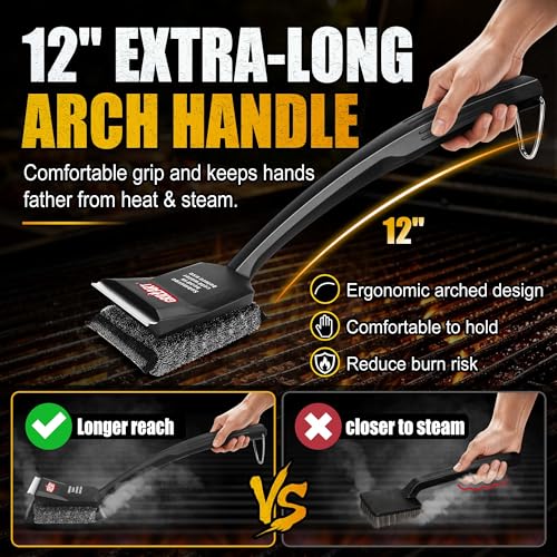 Grill Brush Bristle Free