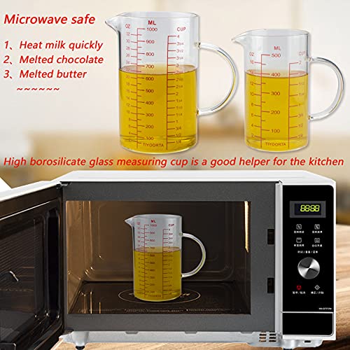 Glass Measuring Cup with Handle