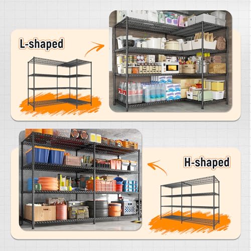 Storage Shelves (4 Count)