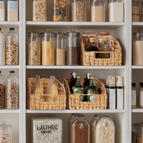 Pantry Baskets for Organizing (2 Count)
