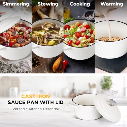 1QT & 2QT Saucepan Set with Lid (2 Count)