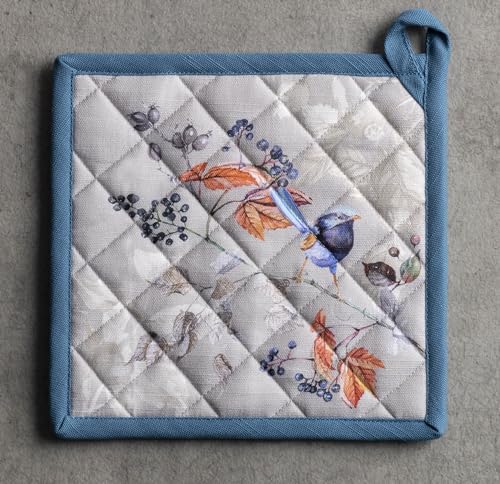 100% Cotton Oven Mitt & Pot Holder Set