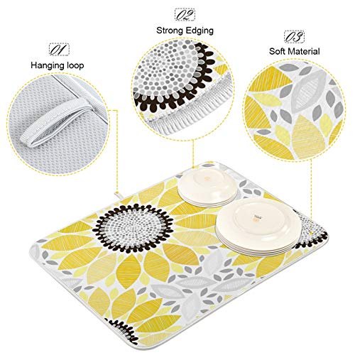 Super Absorbent Dish Drying Mat