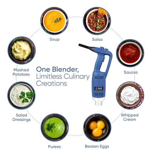 TK Commercial Immersion Blender 500W Heavy Duty for Restaurants