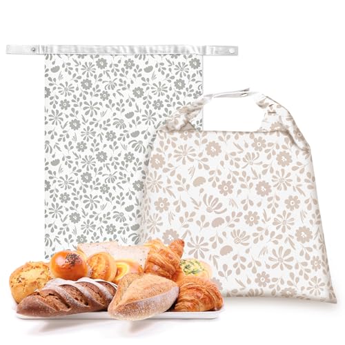 Bread Bags Reusable Beeswax Bread Bags for Sourdough
