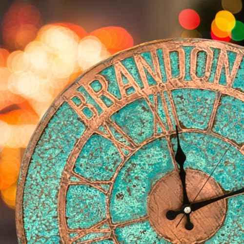 Handmade Copper Wall Clock Artisan Touch in Every Piece