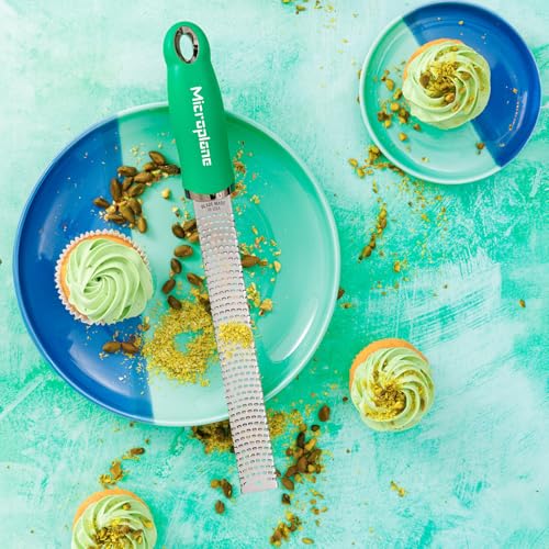 Premium Classic Zester Grater in Fresh Basil Green