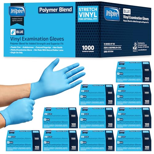 Nitrile Vinyl Blend Exam Gloves (1000 Count)