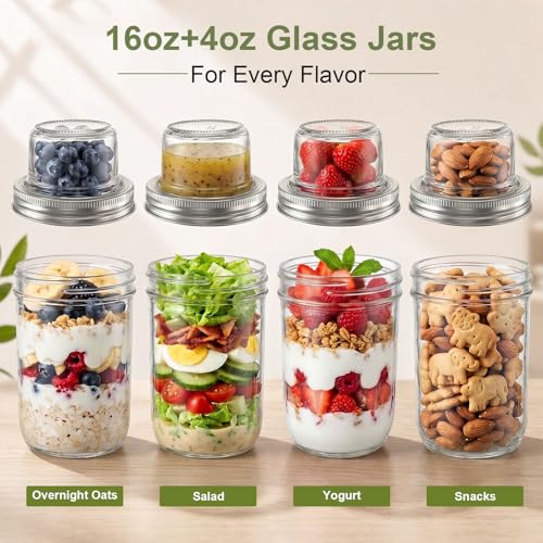 Layered Glass Yogurt Cups 2 Pack (2 Count)