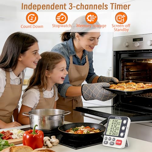 Digital Dual Kitchen Timer
