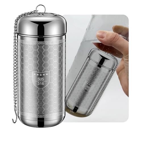 Largr Size Stainless Steel Tea Infuser Wide Mouth Bottles