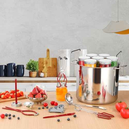 Canning Supplies Starter Kit with Canning Rack