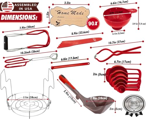 Complete Canning Supplies Starter Kit