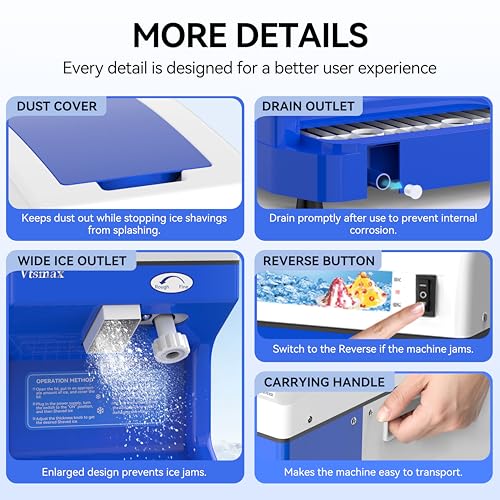 Ice Shaver Machine 250W