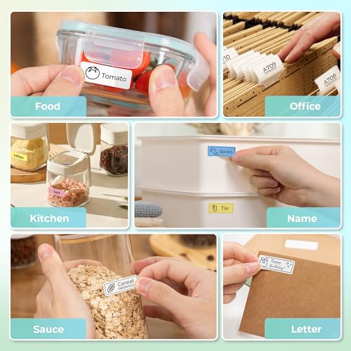 P21 Label Maker Machine with Tape