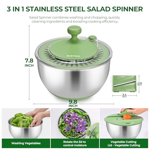 Stainless Steel Salad Spinner