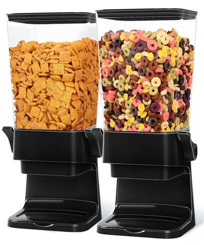 Cereal Dispenser Countertop 2pcs (2 Count)
