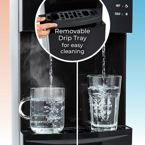 Top Loading Water Cooler with Removable Drip Tray & Energy