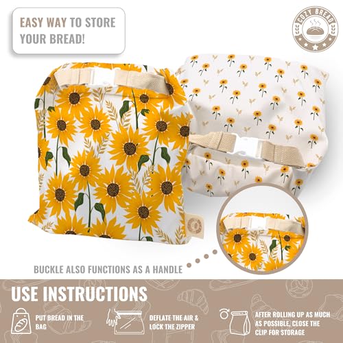 Reusable Bread Bag Set for Home Bakers (2 Count)