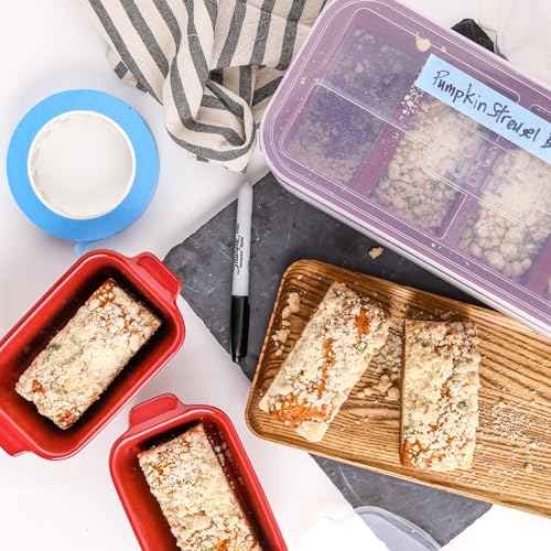 5"x3" Ceramic Baking Dishes with Lids (4 Count)