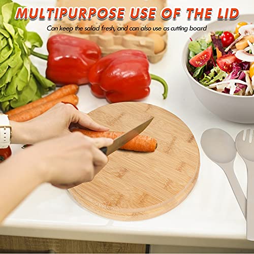Large Salad Bowl with Lid