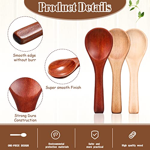 50 Pcs Small Wooden Spoons (50 Count)