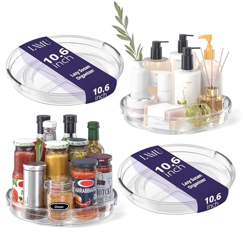 4 Pack 10.6in Lazy Susan Organizer (4 Count)