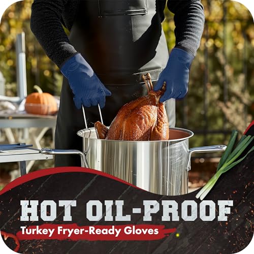 Silicone Smoker BBQ Gloves (2 Count)