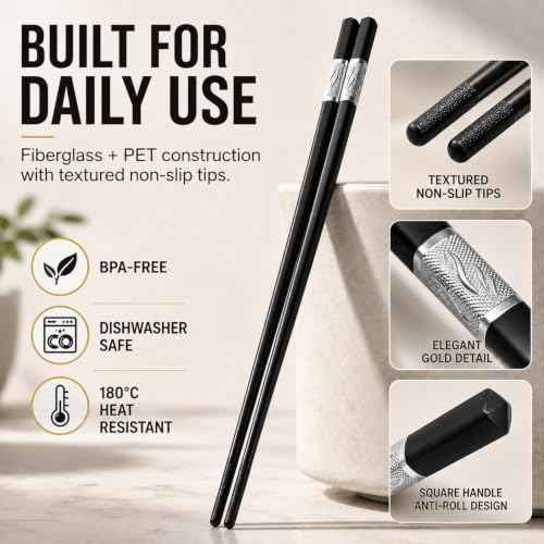Reusable Fiberglass Chopsticks