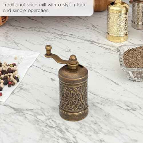 Decorative Handmade Black Pepper Grinder