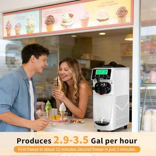 Soft Serve Ice Cream Machine