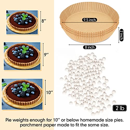 1 Pcs 2 lb Pie Weights Ceramic